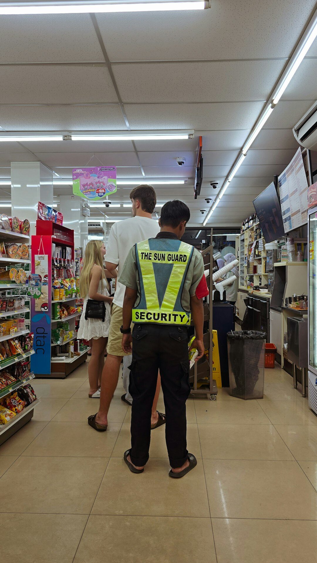 store security guard monitoring